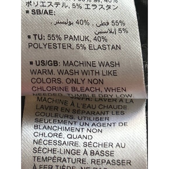 Amazon Essentials Gray Slim-Fit Stretch Mid-Rise Dress Pants Size 10L Office - Picture 6 of 8